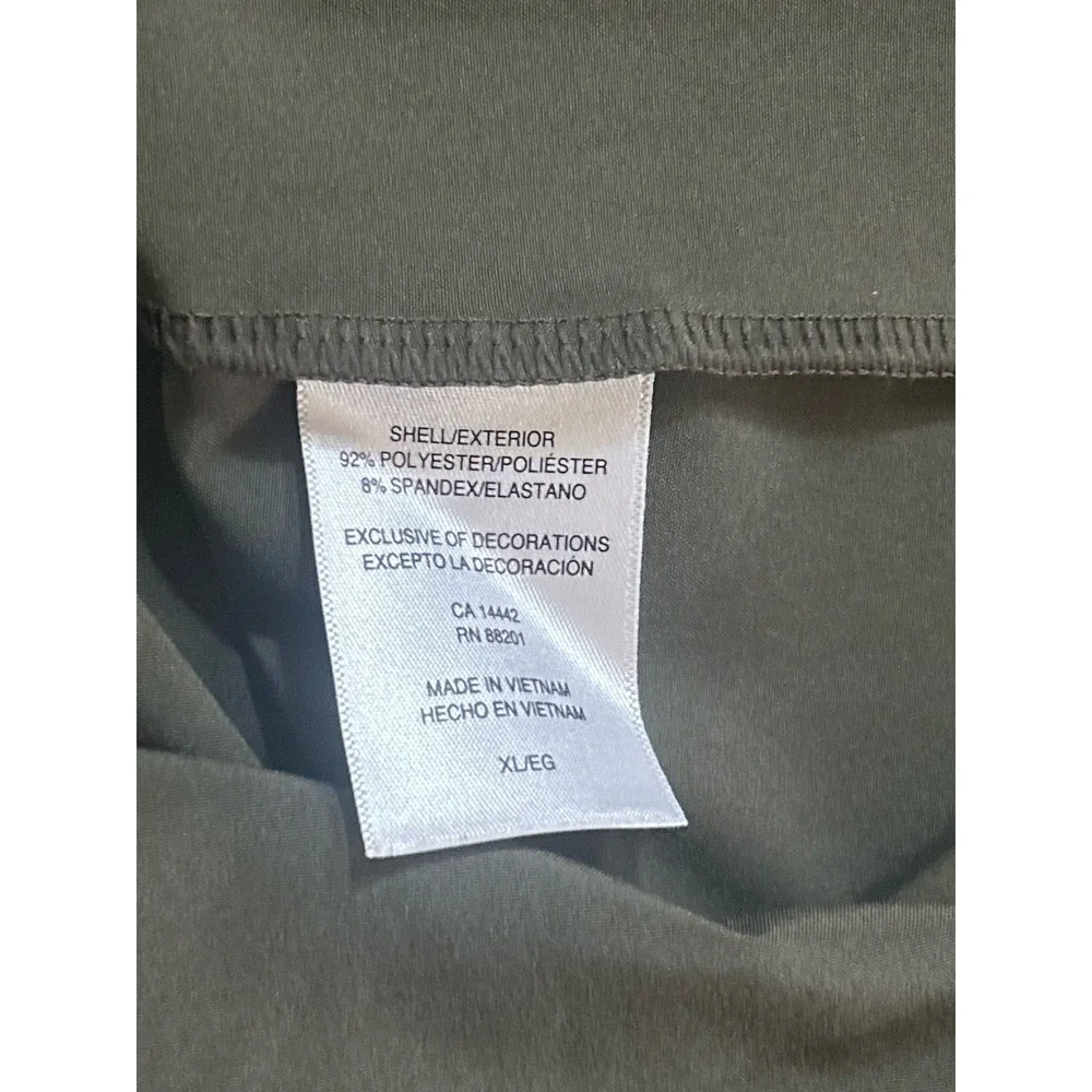 Mondetta High Waisted Woven Stretch‎ Skirt dusty Olive size XL